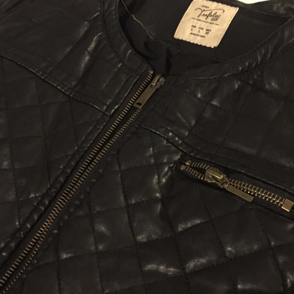 Zara collection Jacket Leather